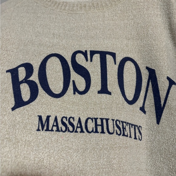 Vintage Boston Crewneck Sweatshirt - Picture 2 of 3